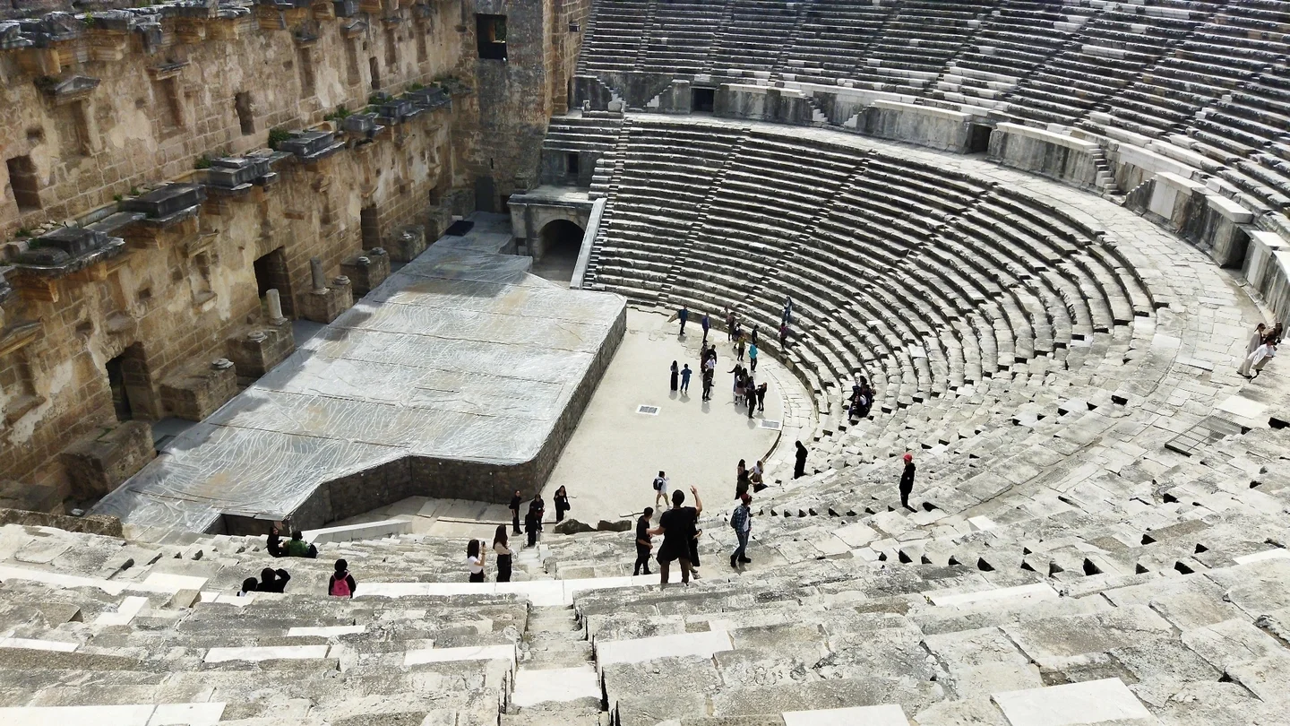 Aspendos Antik Tiyatro ve antik kent — Serik, Antalya
