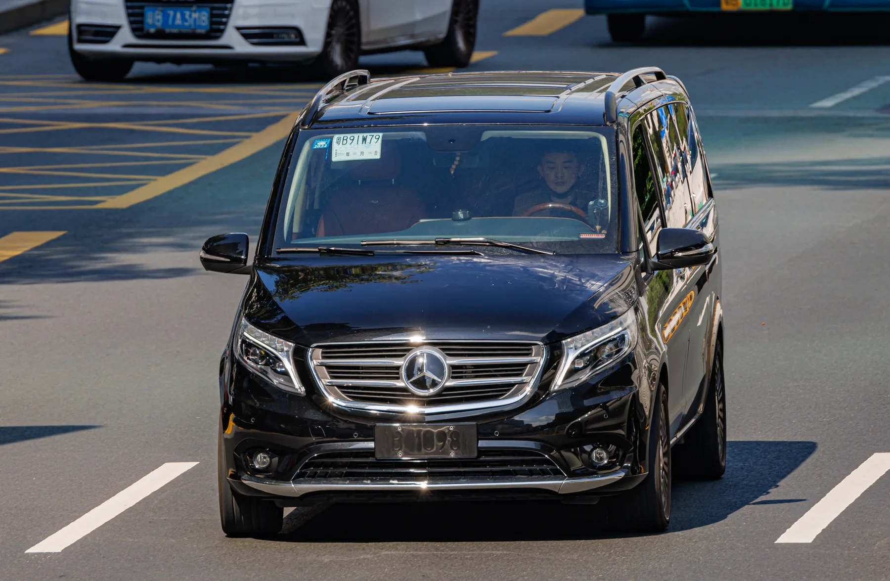 Schwarzer Mercedes Vito, Beispielbild